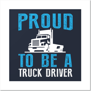 Funny trucker gift Posters and Art